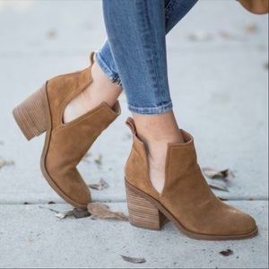 Steve Madden Tan Ankle Boots